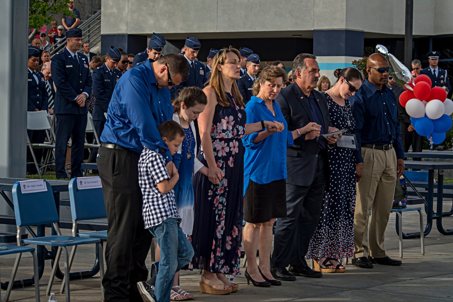 PHOTOS: Funeral held for Thunderbird pilot Maj. Stephen ‘Cajun’ Del Bagno