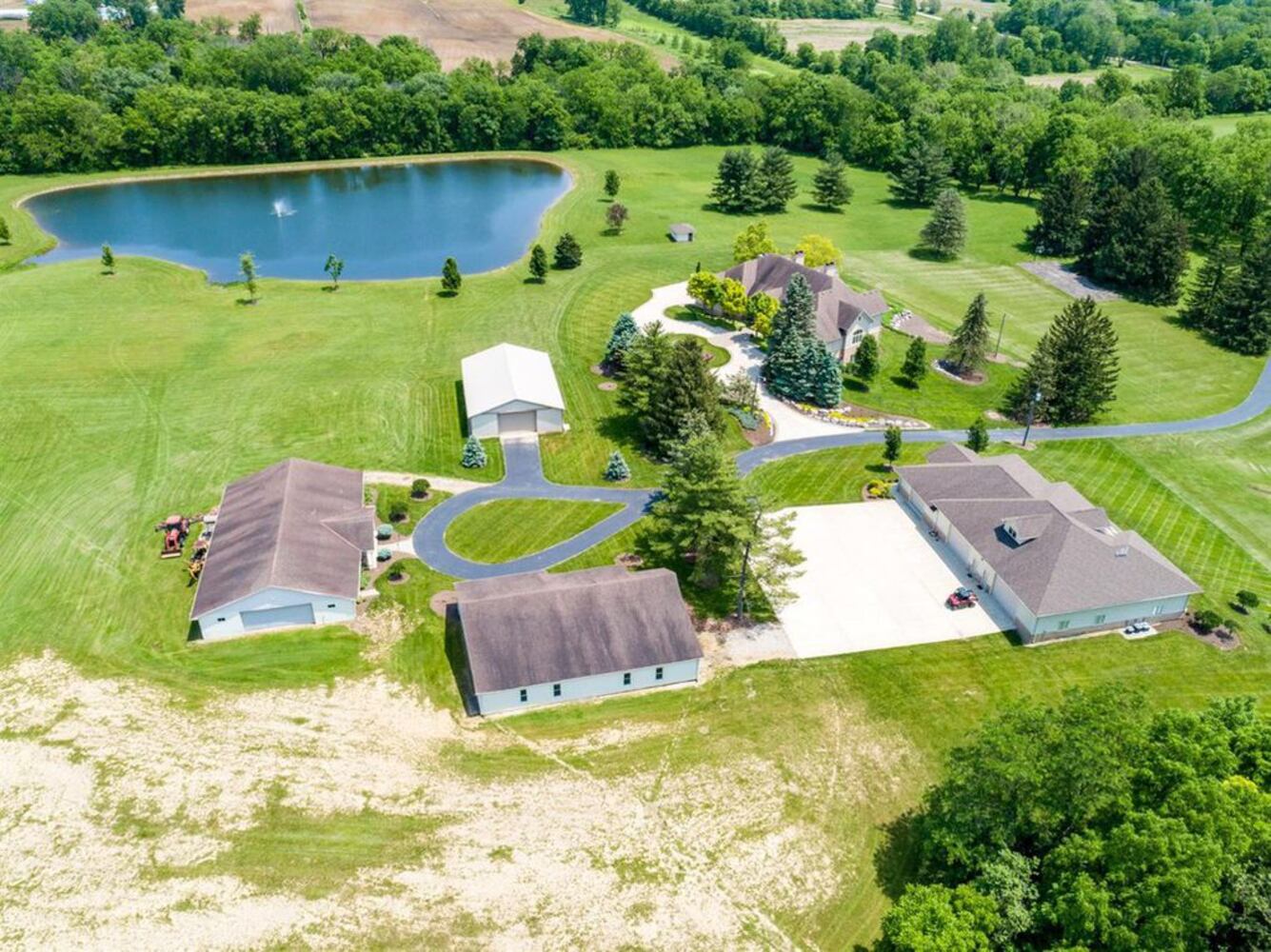 PHOTOS: Luxury Preble County home on 100 acres on the market for $2.5M