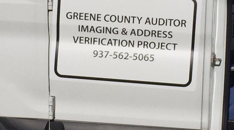 Greene County residents might have seen people in white vans taking photos of their properties as part of the 2020 reappraisal process. (Contributed)