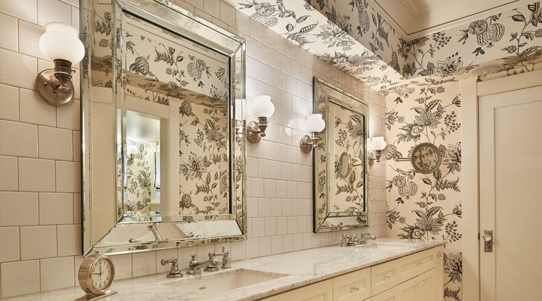 Wallpaper, once a staple and must in the 1970s, fell out of favor in the 90s, but in recent years has made a comeback. (Steve Ringman/Seattle Times/TNS)