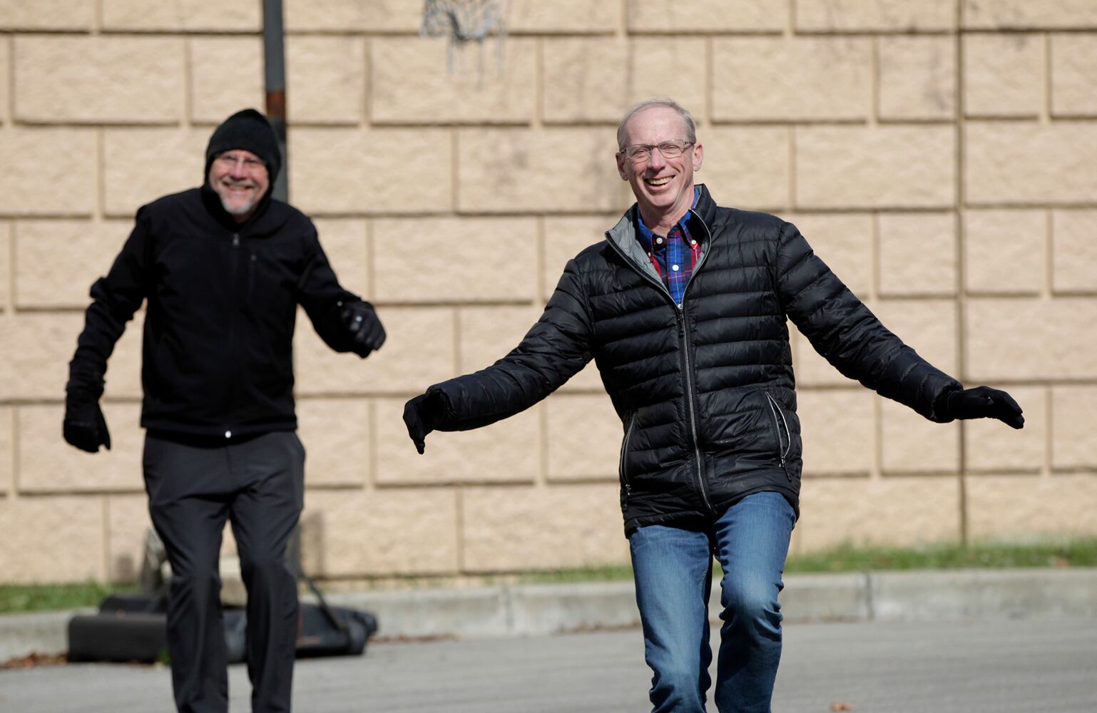 PHOTOS: Simon Says and outdoor word scrambles, Daytonians get creative with social distancing