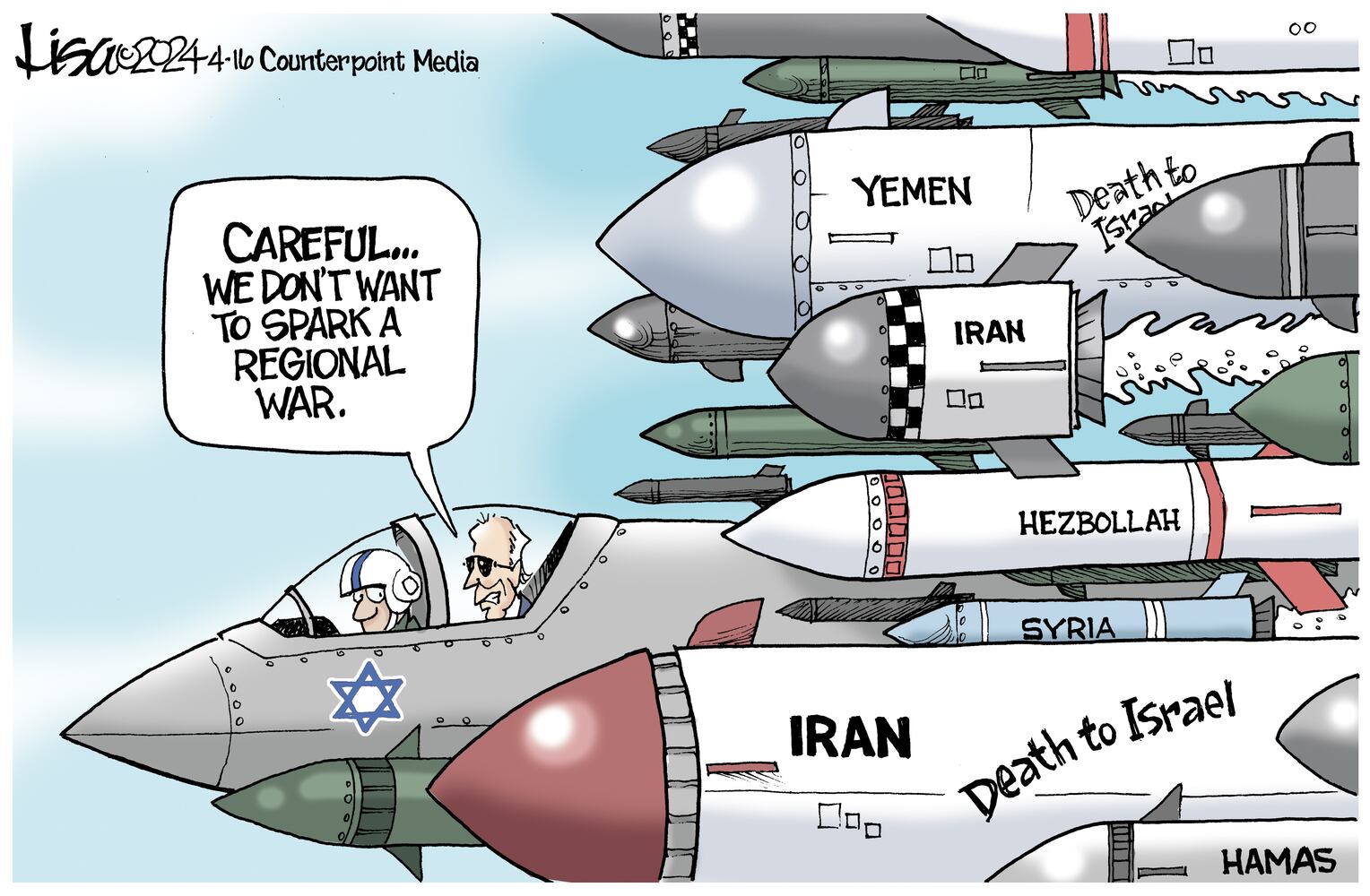 CARTOONS: Lisa Benson, April 21, 2024