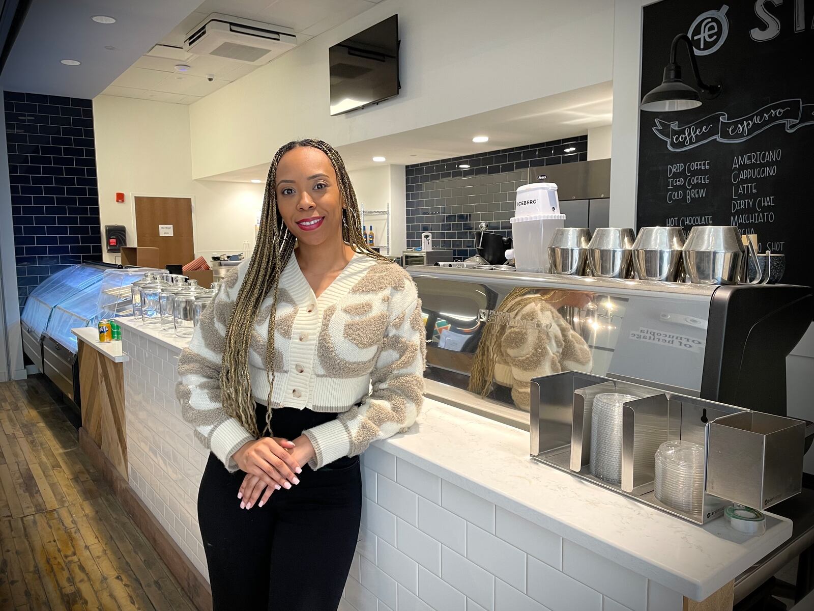 Beyond Grocery, a new, cashless grocery store owned by University of Dayton alumni Jaye Willoughby, is kicking off its soft opening April 15 at the Dayton Arcade. NATALIE JONES/STAFF