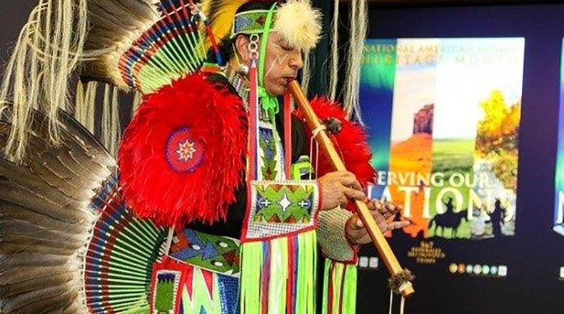 November is National American Indian and Alaskan Native Heritage Month. To celebrate and recognize the heritage, history, art and traditions of the American Indians and Alaskan Natives, special events are scheduled throughout the month at Wright-Patterson Air Force Base. (Courtesy photo)