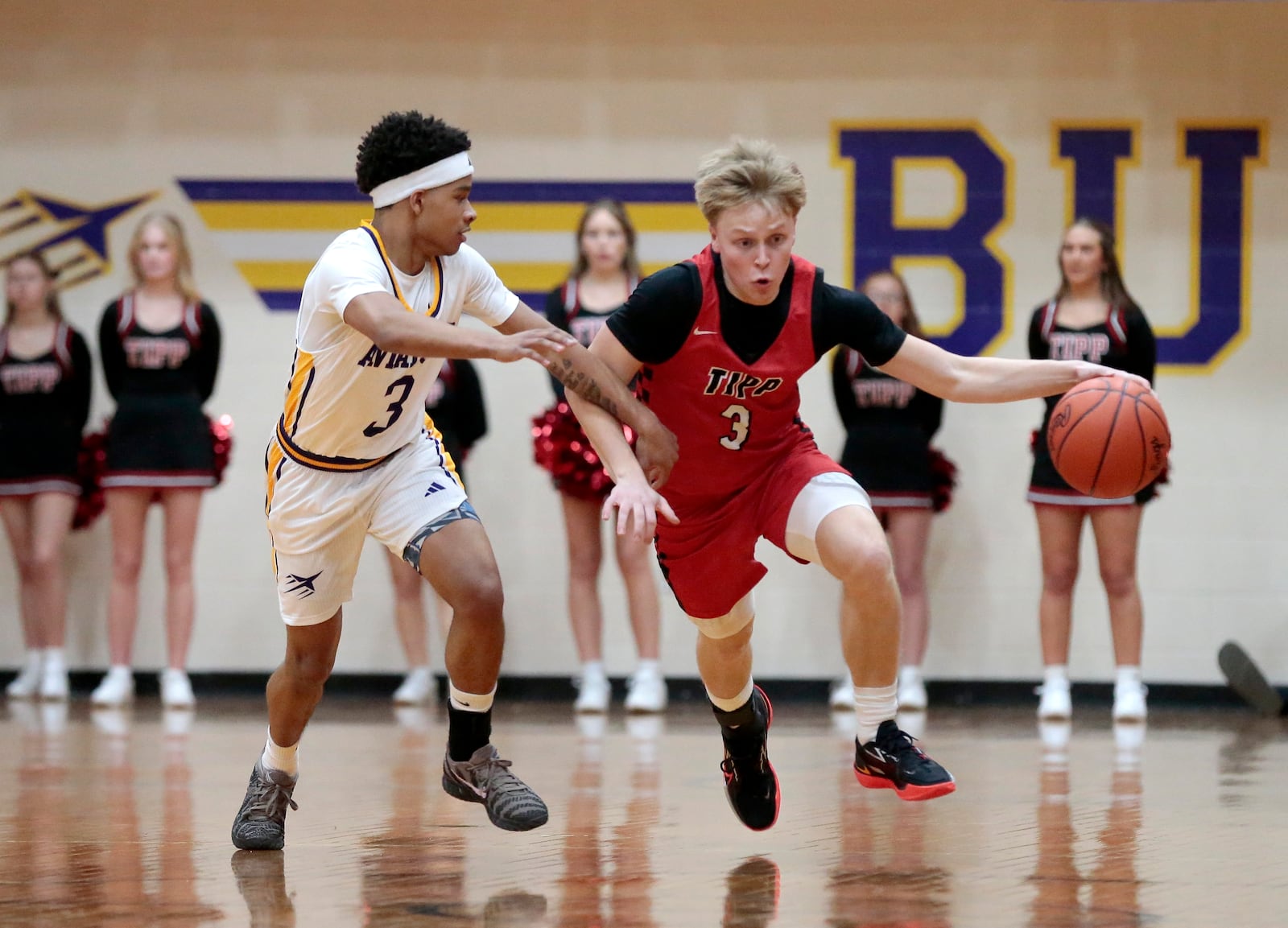 Tippecanoe defeated Butler 50-40 in a Miami Valley League boys basketball matchup on Tuesday, Jan. 6, 2026, in Vandalia. STEVEN WRIGHT / STAFF.