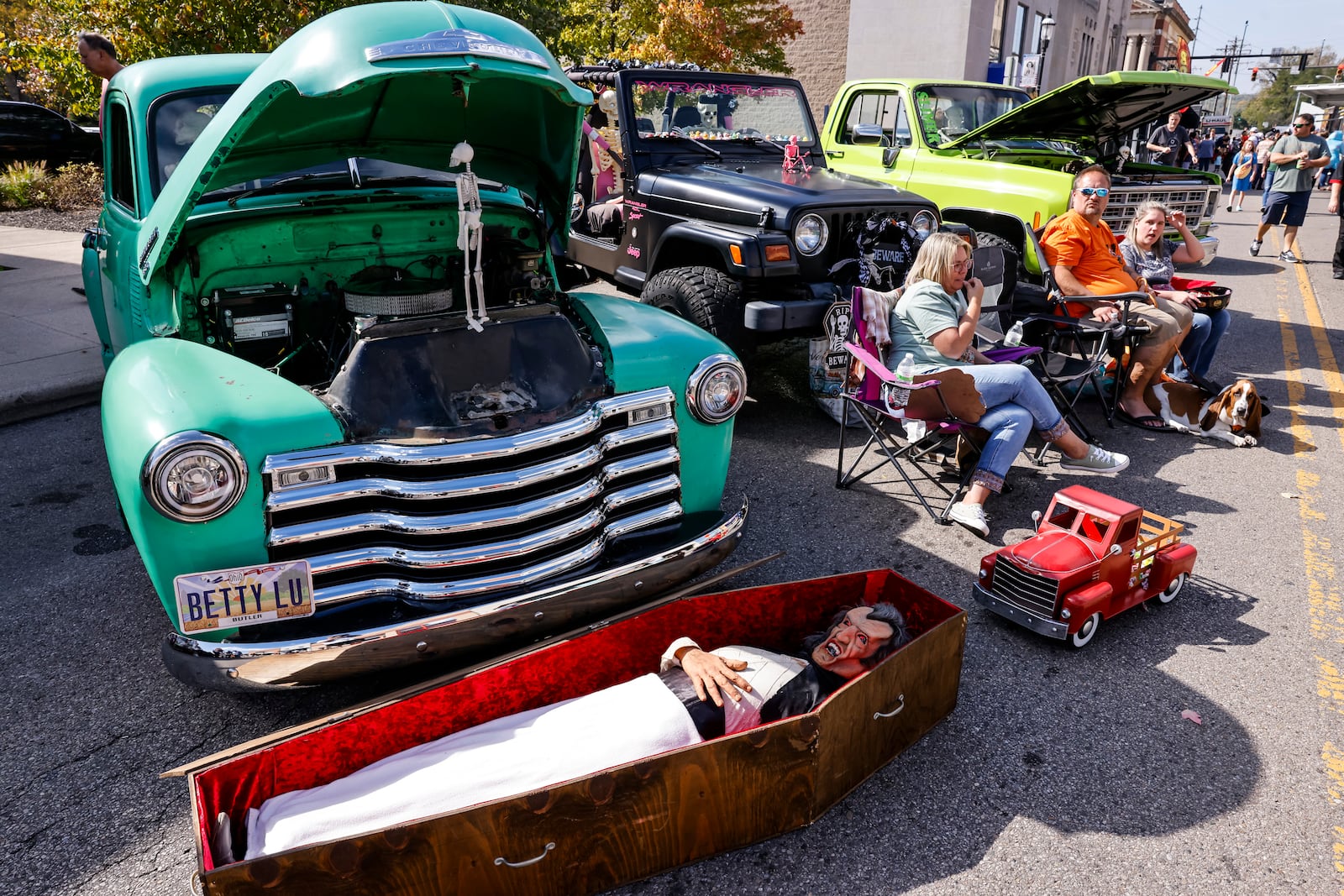 The Hocus Pocus Family Fun Festival was held Sunday, Oct. 13 2024 in downtown Middletown. The event featured numerous food and craft vendors, creepy car show, pictures with the Sanderson Sisters, dance and magic performances and more. NICK GRAHAM/STAFF