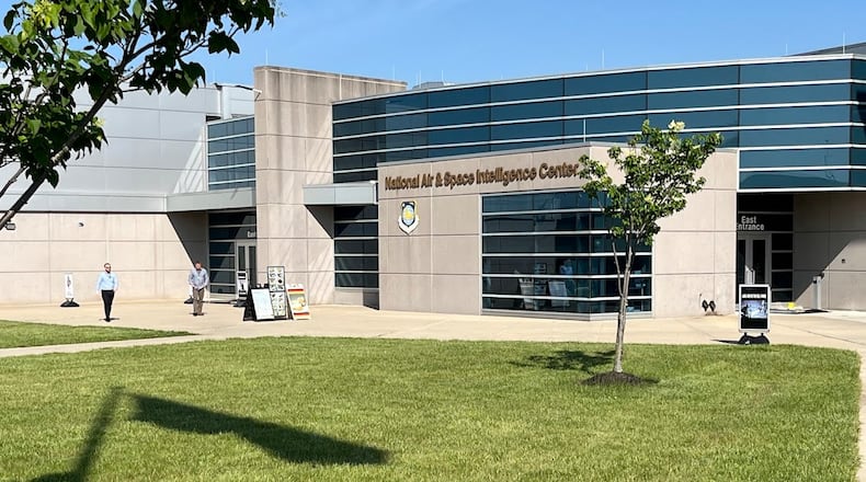 The National Air and Space Intelligence Center at Wright-Patterson Air Force Base. THOMAS GNAU/STAFF
