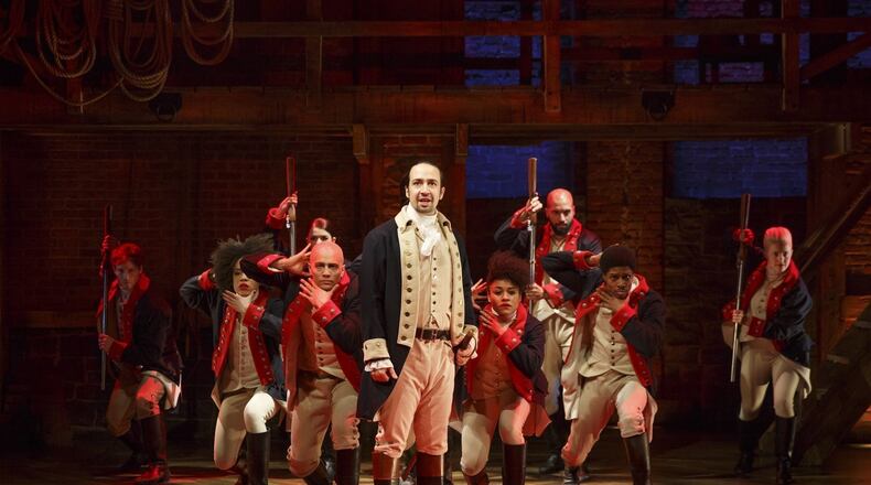 Lin-Manuel Miranda’s acclaimed musical “Hamilton,” a hip-hop account of Founding Father Alexander Hamilton, reaped a historic 16 Tony nominations. The 70th annual Tony Awards will be telecast Sunday, June 12 from New York’s Beacon Theatre. CONTRIBUTED