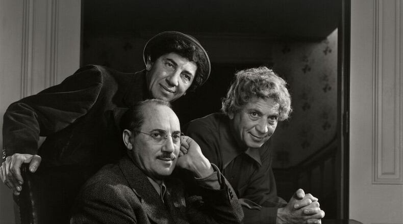 Marx Brothers by Yousuf Karsh Gelatin silver print, 1948. SOURCE: National Portrait Gallery. Smithsonian Institution; gift of Esther Karsh in memory of Yousuf Karsch Estate of Yousuf Karsh