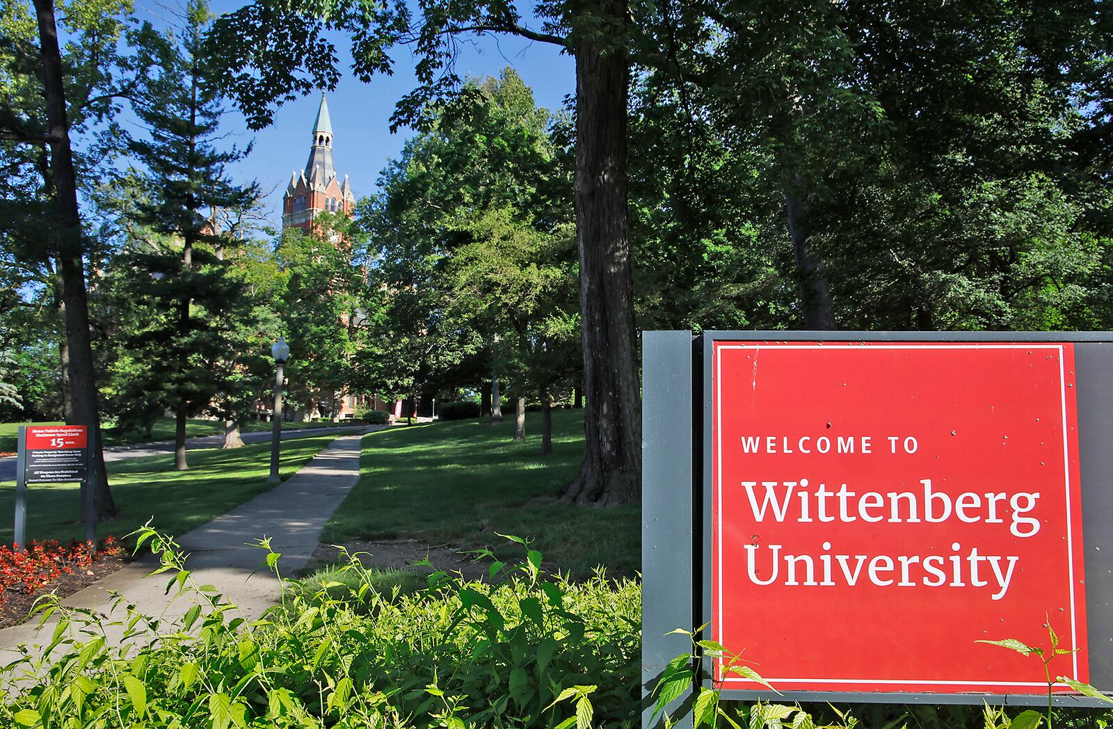 Wittenberg University announced its new Preferred Partner Program, being launched with Clark State College as the first partner to sign on. The program promises to help provide accessible and more affordable educational opportunities for local professionals and their families. BILL LACKEY/STAFF