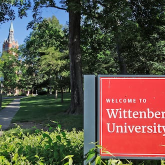 Wittenberg University announced its new Preferred Partner Program, being launched with Clark State College as the first partner to sign on. The program promises to help provide accessible and more affordable educational opportunities for local professionals and their families. BILL LACKEY/STAFF