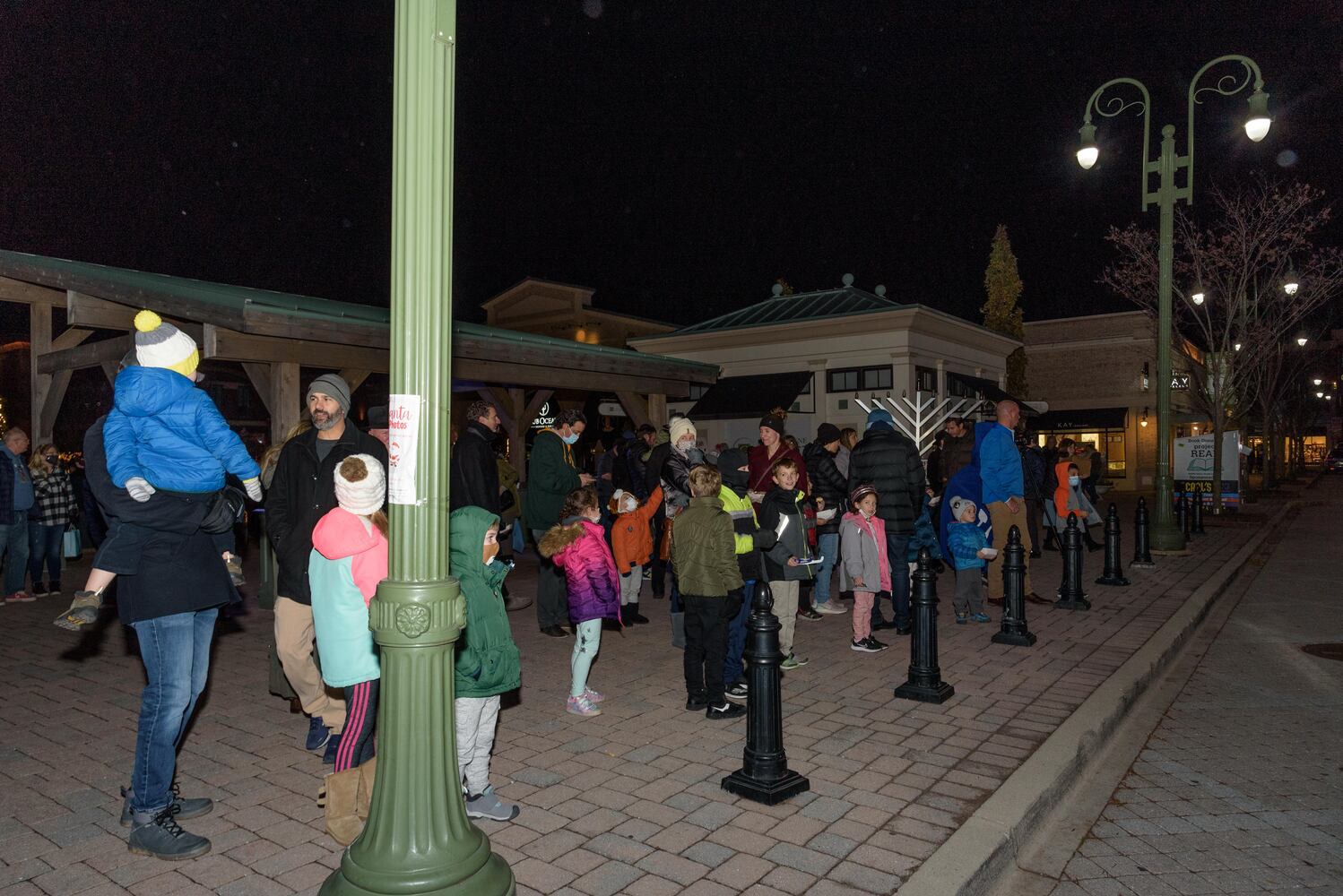 PHOTOS: Chabad of Greater Dayton’s Grand Menorah Lighting at The Greene
