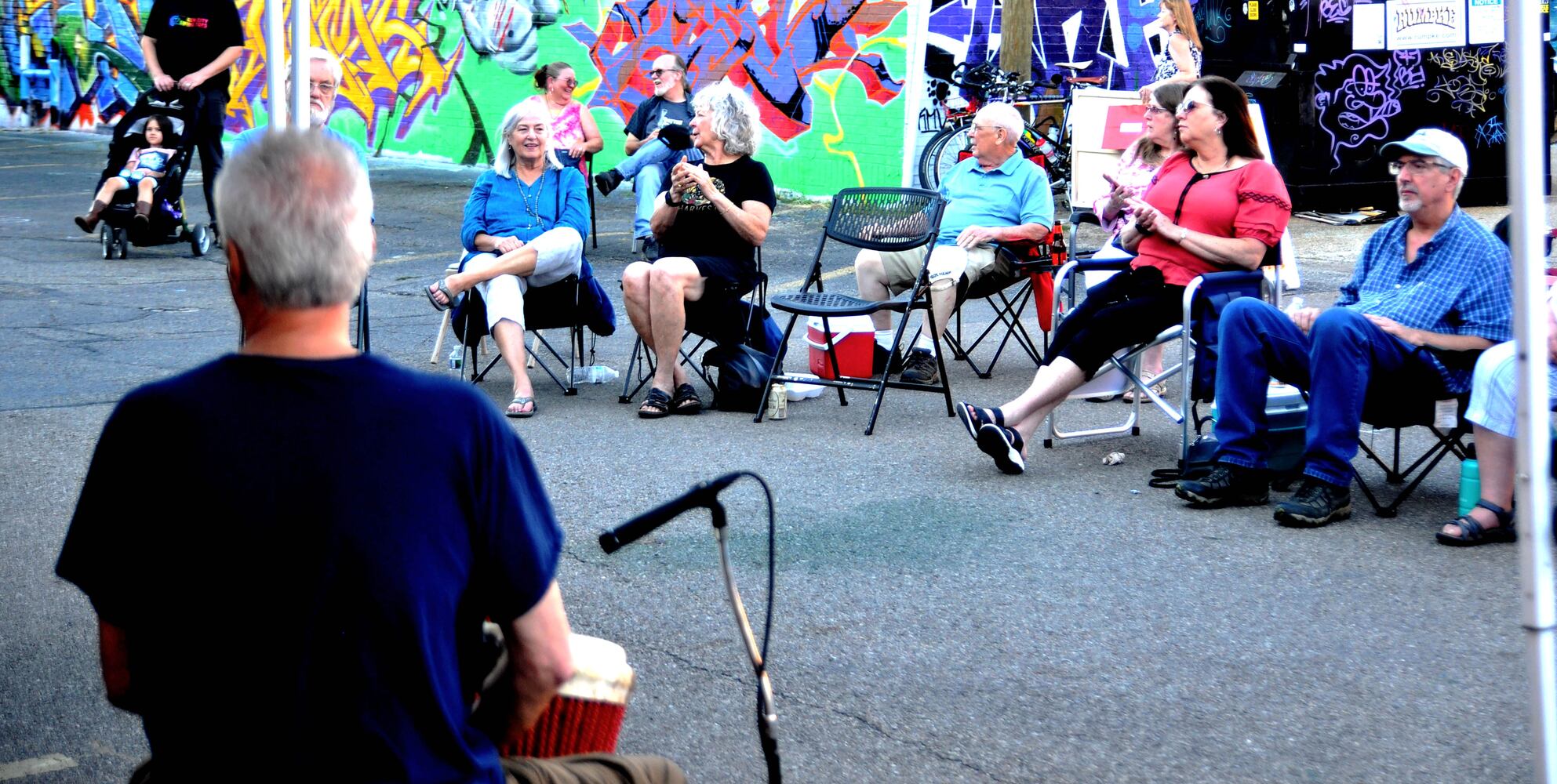 Did we spot you at the First Friday Art Hop at Front Street?