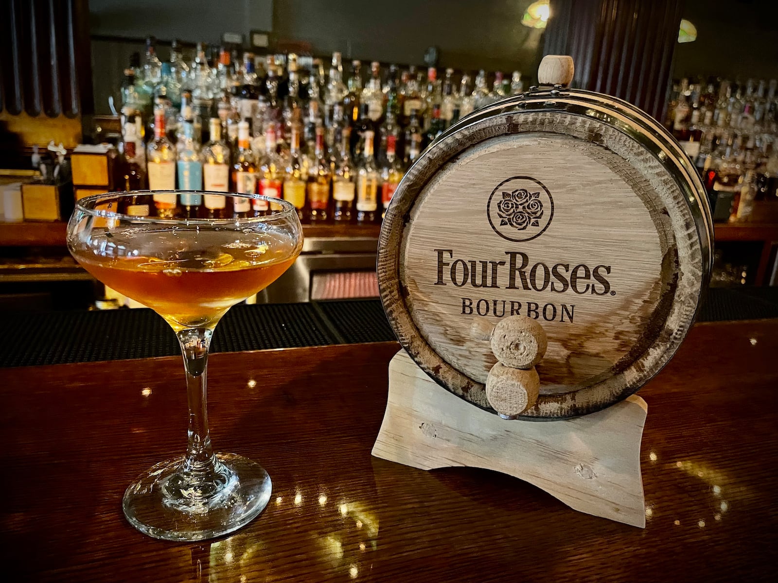 The Century has launched a new summer cocktail menu. Pictured is Njord's Trident. NATALIE JONES/STAFF
