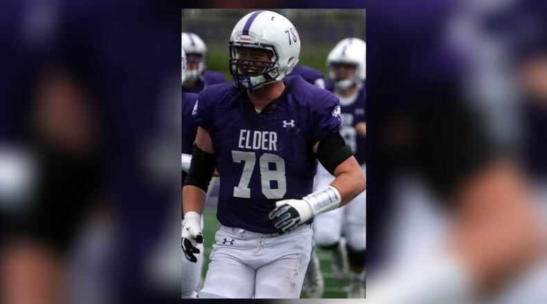 Elder offensive lineman Jakob James committed to Ohio State on Monday. Kevin Welch/CONTRIBUTED