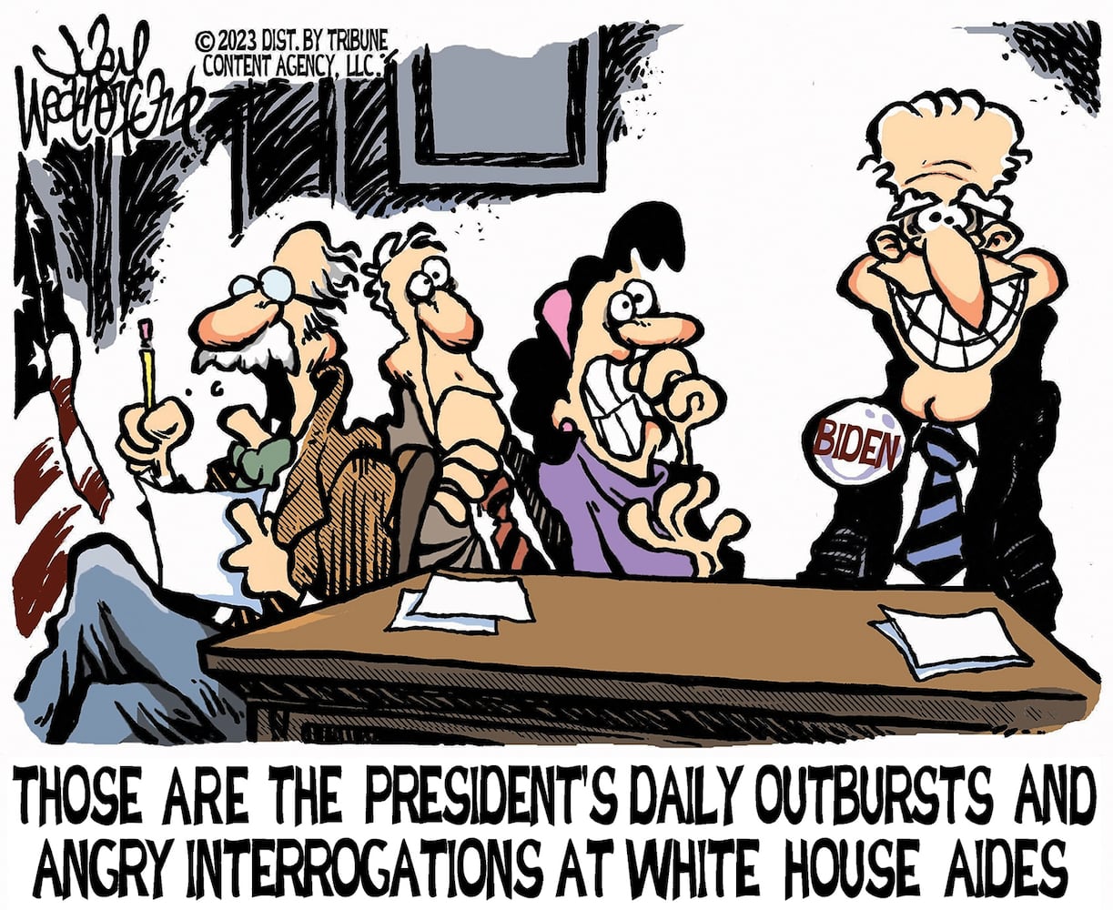 CARTOONS: Joey Weatherford, July 19, 2023