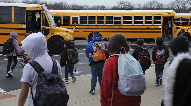 The Mad River Local School District received an overall rating of three stars on a one to five scale, up from a D grade four years ago, Ohio records show.  MARSHALL GORBY\STAFF