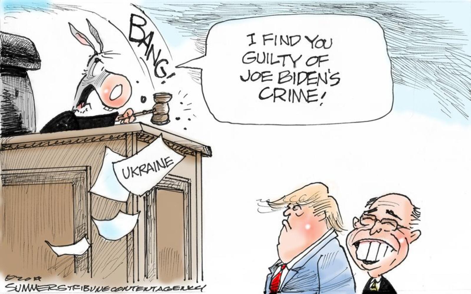 Week in cartoons: Trump, the whistleblower and more