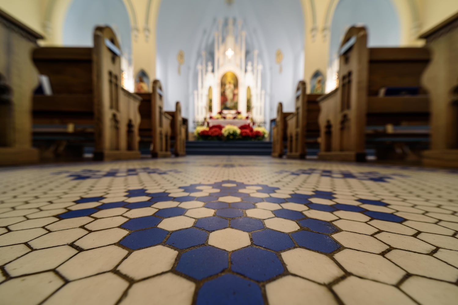 PHOTOS: A breathtaking look at Holy Trinity Catholic Church on Christmas Eve morning