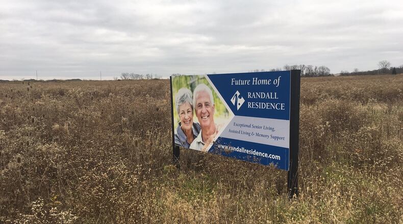 Randall Residence is building a new assisted living community in Centerville. It will be one of five potential new residential developments in the area. Dec. 1, 2016. TREMAYNE HOGUE/STAFF
