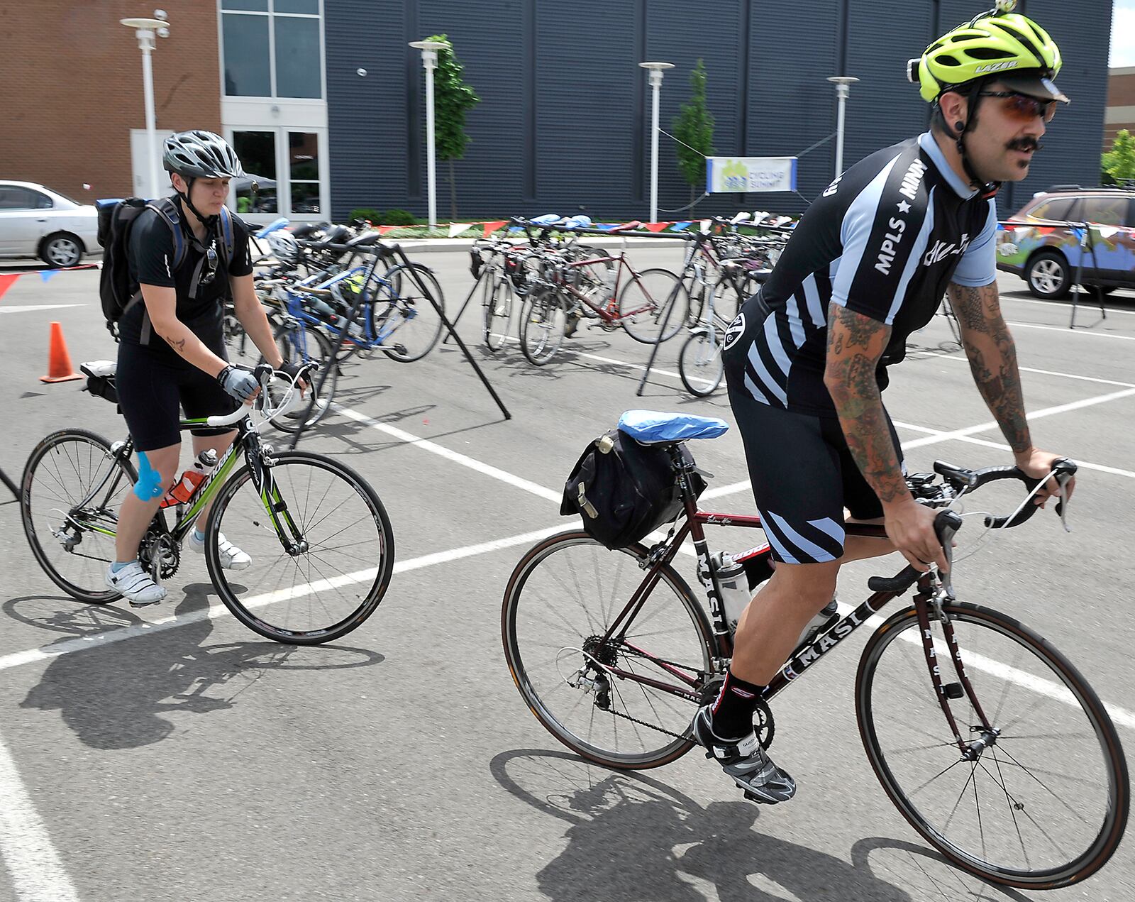 Bike Miami Valley and the city of Dayton will host the 2023 Miami Valley Cycling Summit at the downtown Dayton Metro Library starting at 9 a.m. on Friday, May 19. Bill Lackey/Staff
