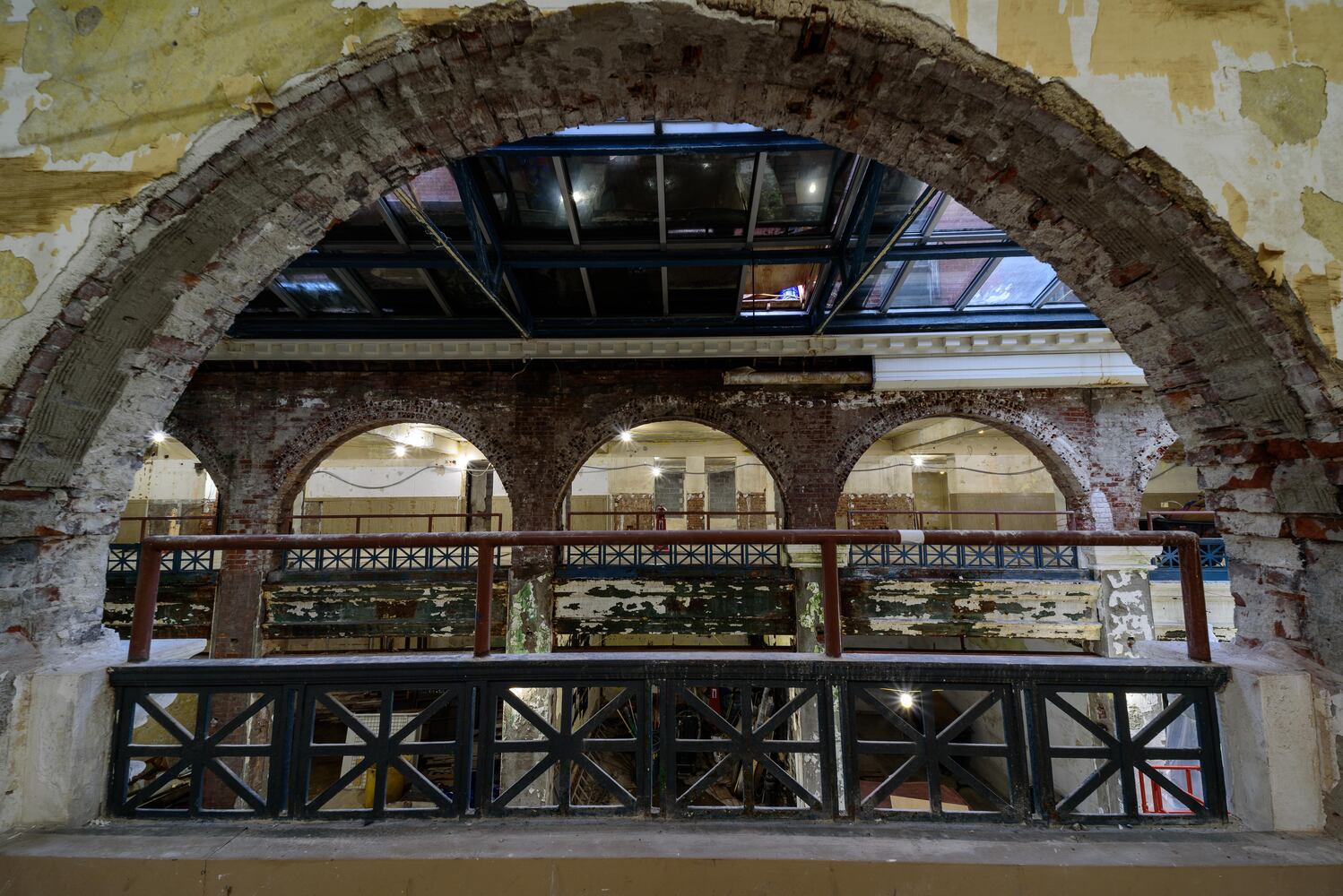 PHOTOS: The Dayton Arcade’s North Arcade awaits Phase 2 of construction