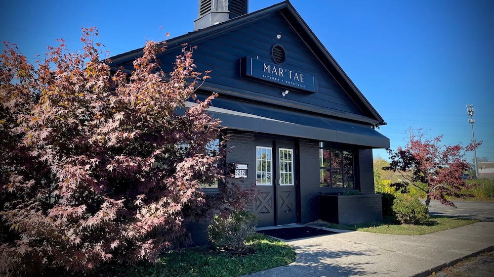 Mar’Tae Kitchen & Cocktails is located at 5212 Salem Ave. in Trotwood. NATALIE JONES/STAFF