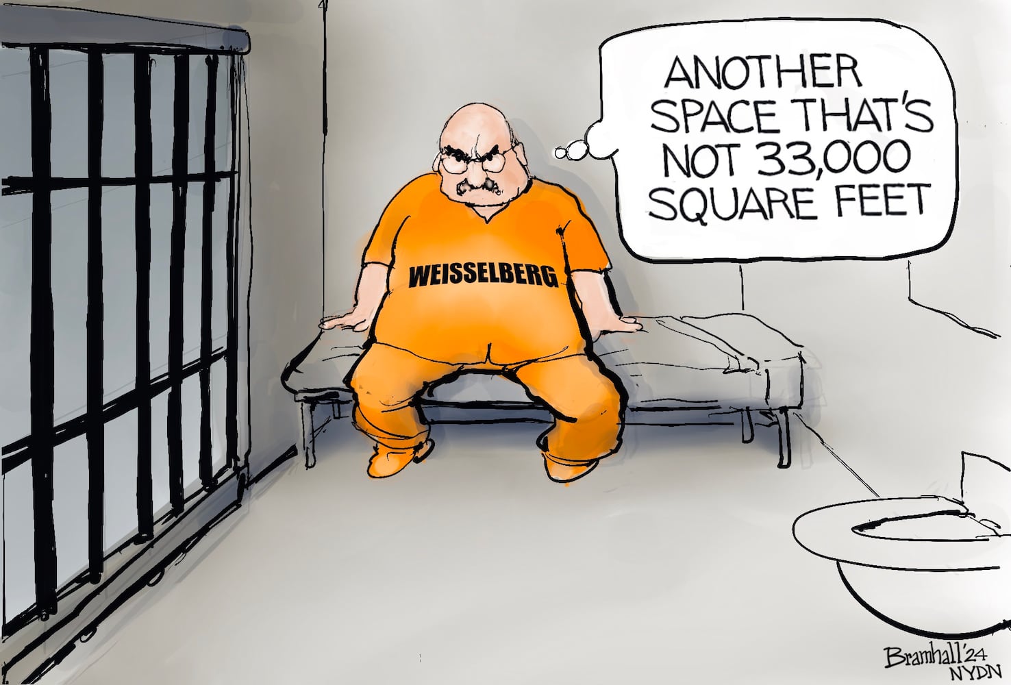 CARTOONS: Bill Bramhall, April 13, 2024
