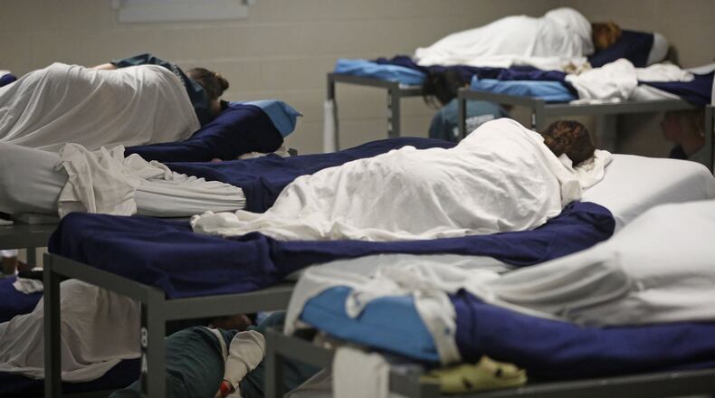 A citizen group’s report on the Montgomery County Jail is expected to be released Tuesday, Feb. 5, 2019. This photo shows the women’s side of the jail. TY GREENLEES / STAFF