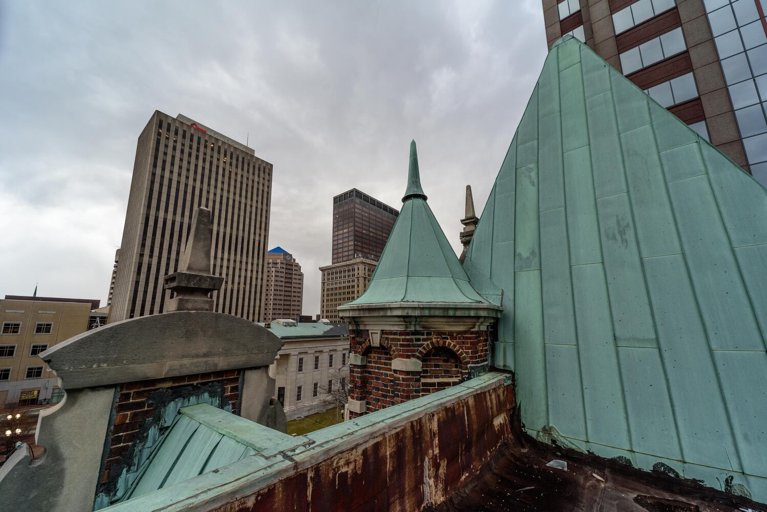 PHOTOS: The Dayton Arcade’s North Arcade awaits Phase 2 of construction