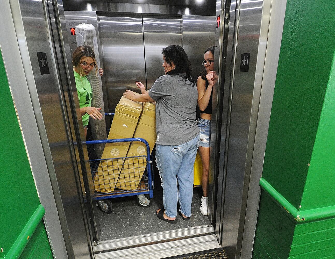 Wright state move in day
