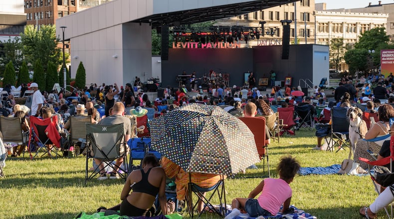 Mumu Fresh, a Grammy-nominated, Indigenous Music award-winning R&B/hip-hop artist also known as Maimouna Youssef headlined the Juneteenth Commemoration, Celebration and Community Concert at Levitt Pavilion in downtown Dayton on Saturday, June 18, 2022. Juneteenth is a federal holiday in the United States that commemorates the emancipation of enslaved African Americans on June 19, 1865. Did we spot you there? TOM GILLIAM / CONTRIBUTING PHOTOGRAPHER