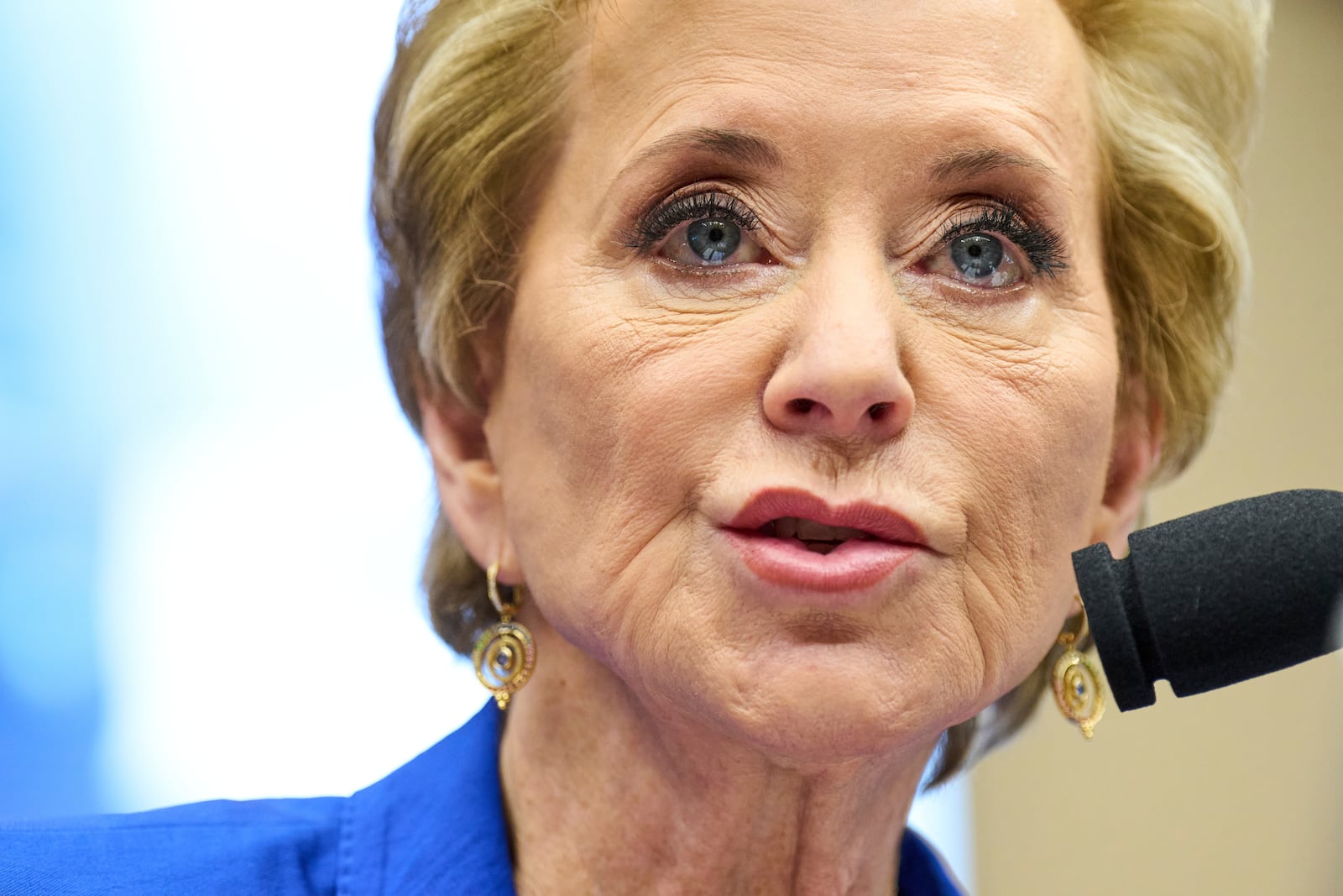Education Secretary Linda McMahon attends a House Committee on Education and Workforce hearing, Wednesday, June 4, 2025, on Capitol Hill in Washington. (Photo/Jacquelyn Martin)