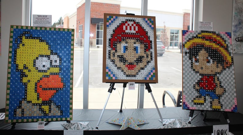 "More Than Words" exhibits at the Springboro Performing Arts Center, 115 Wright Station Way in Springboro. Showcasing Origami, sculpture, painting and word art by Jonathan Heart, the show also highlights works by special guest artist Clarice Moore. CONTRIBUTED/CITY OF SPRINGBORO