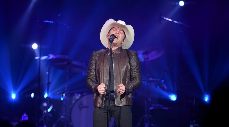 NASHVILLE, TN - MAY 02: Country artist Justin Moore performs at Ryman Auditorium on May 2, 2018 in Nashville, Tennessee. (Photo by Jason Kempin/Getty Images)