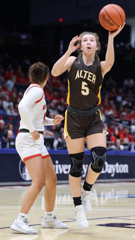 Alter vs. Bellevue Division IV girls basketball state final