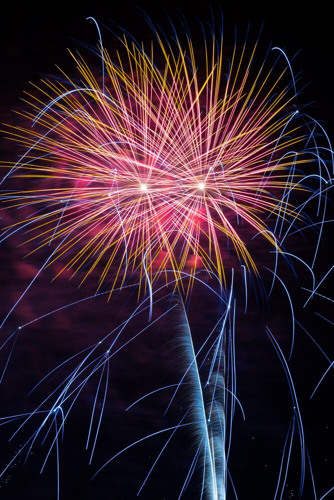 Photos of Beavercreek 4th of July fireworks 2019