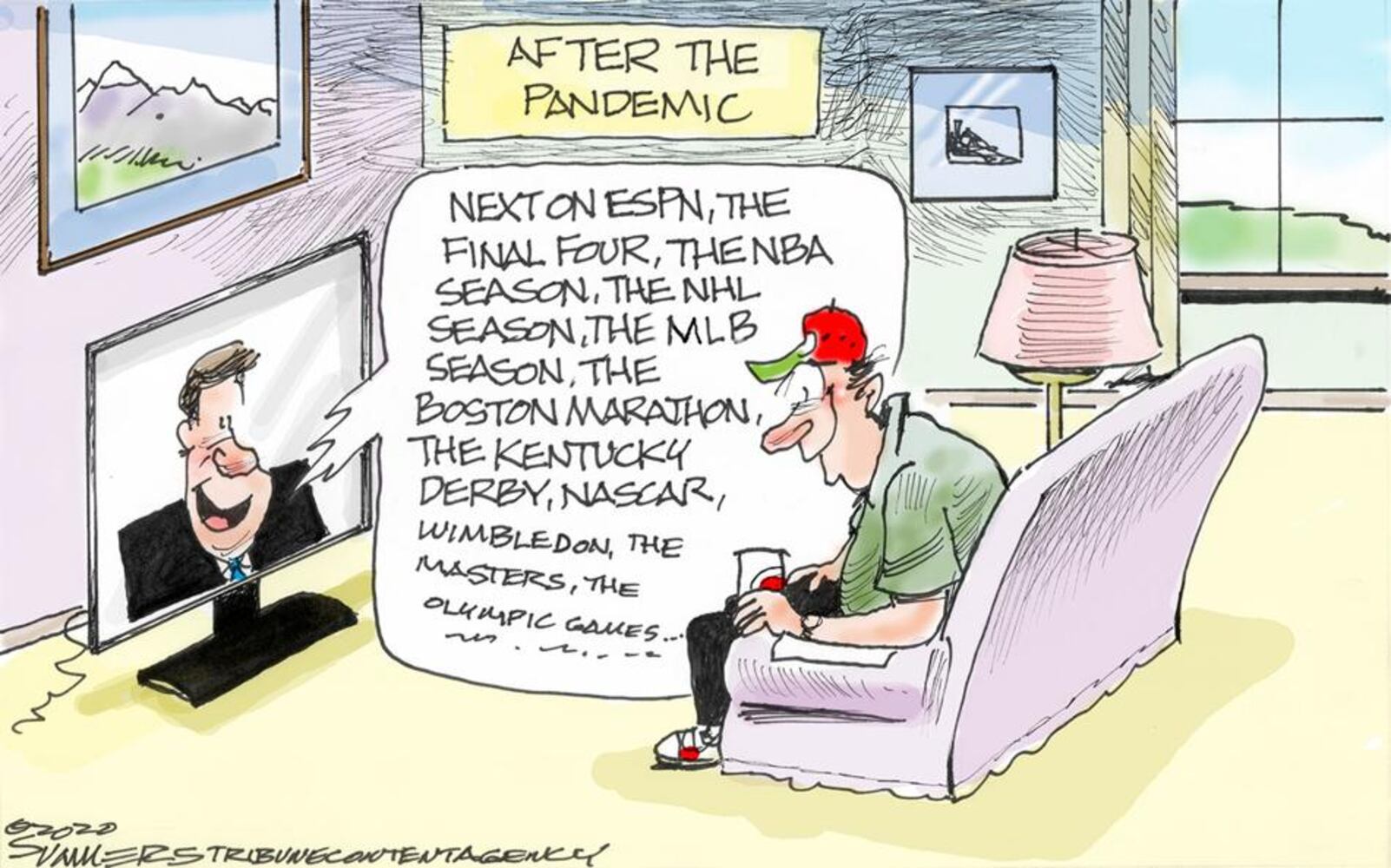 Week in cartoons: Essential business, stimulus checks and more