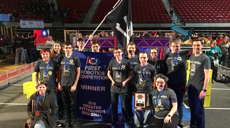 The West Carrollton Pirate Robotics team has qualified for the World Championships next month. It will be April 25-28 in Detroit. CONTRIBUTED