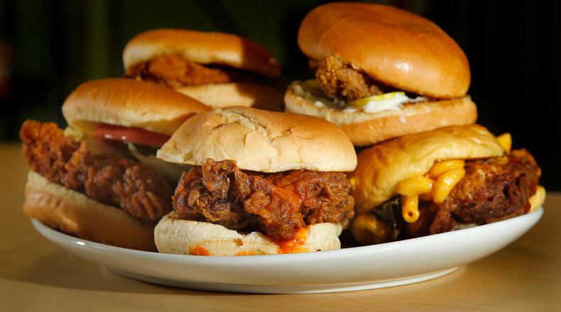 A variety of chicken sandwiches from local and chain restaurants were put to a taste test by the Dayton.com team. LISA POWELL / STAFF