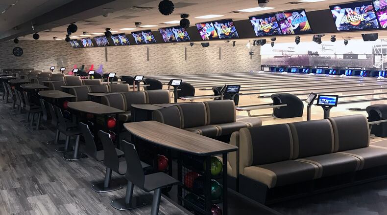 Kittyhawk Lanes reopened this week at Wright-Patterson Air Force Base. CONTRIBUTED