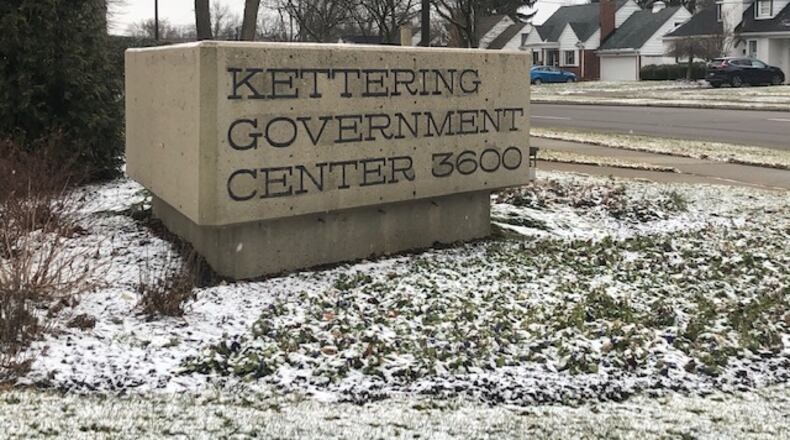 The rezoning of Forrer Pointe Business Park at the intersection of Forrer Boulevard and Woodman Drive is set to be considered by Kettering City Council. NICK BLIZZARD/STAFF