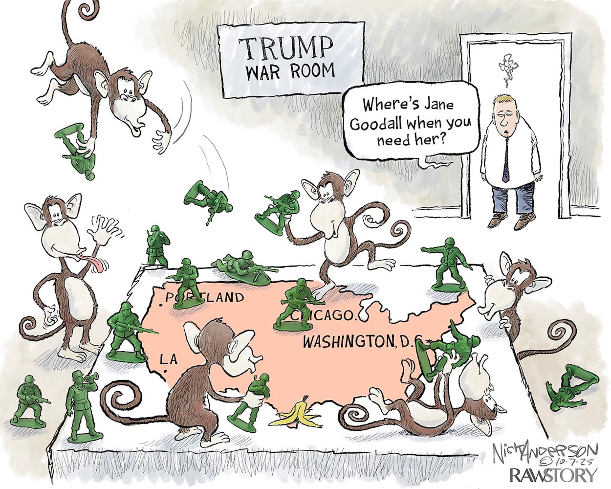 CARTOONS: Nick Anderson, Oct. 12, 2025