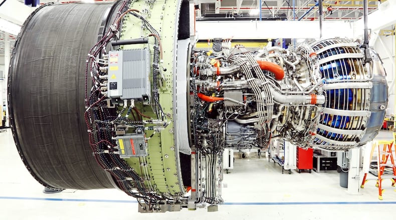GE Aerospace photo of the GEnx engine, the fastest selling engine in GE’s history.