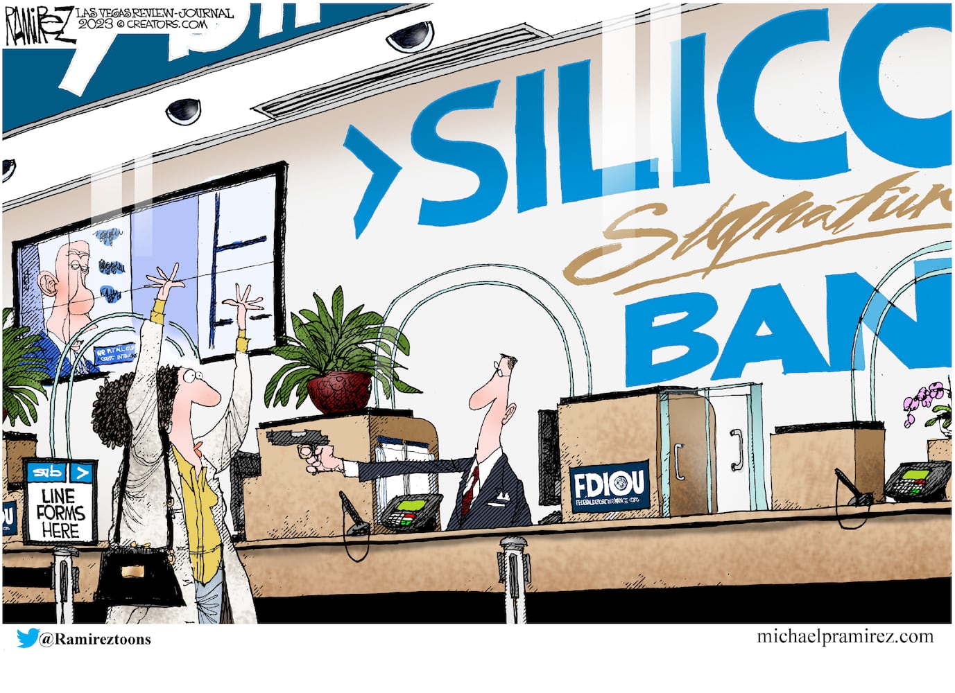 WEEK IN CARTOONS: Bank collapse, Russia and more