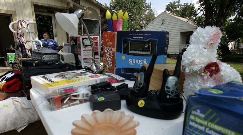 West Carrollton will hold its fall community-wide garage sale Saturday. FILE PHOTO