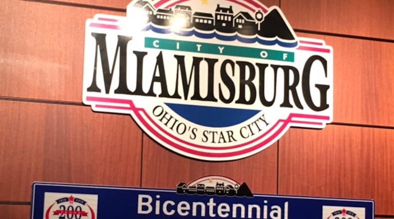 Miamisburg was founded 200 years ago today on Feb. 20, 1818. NICK BLIZZARD/STAFF