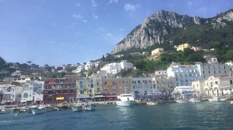 Capri, Italy, where the light seems to glow. (Ellen Creager/Detroit Free Press/TNS)