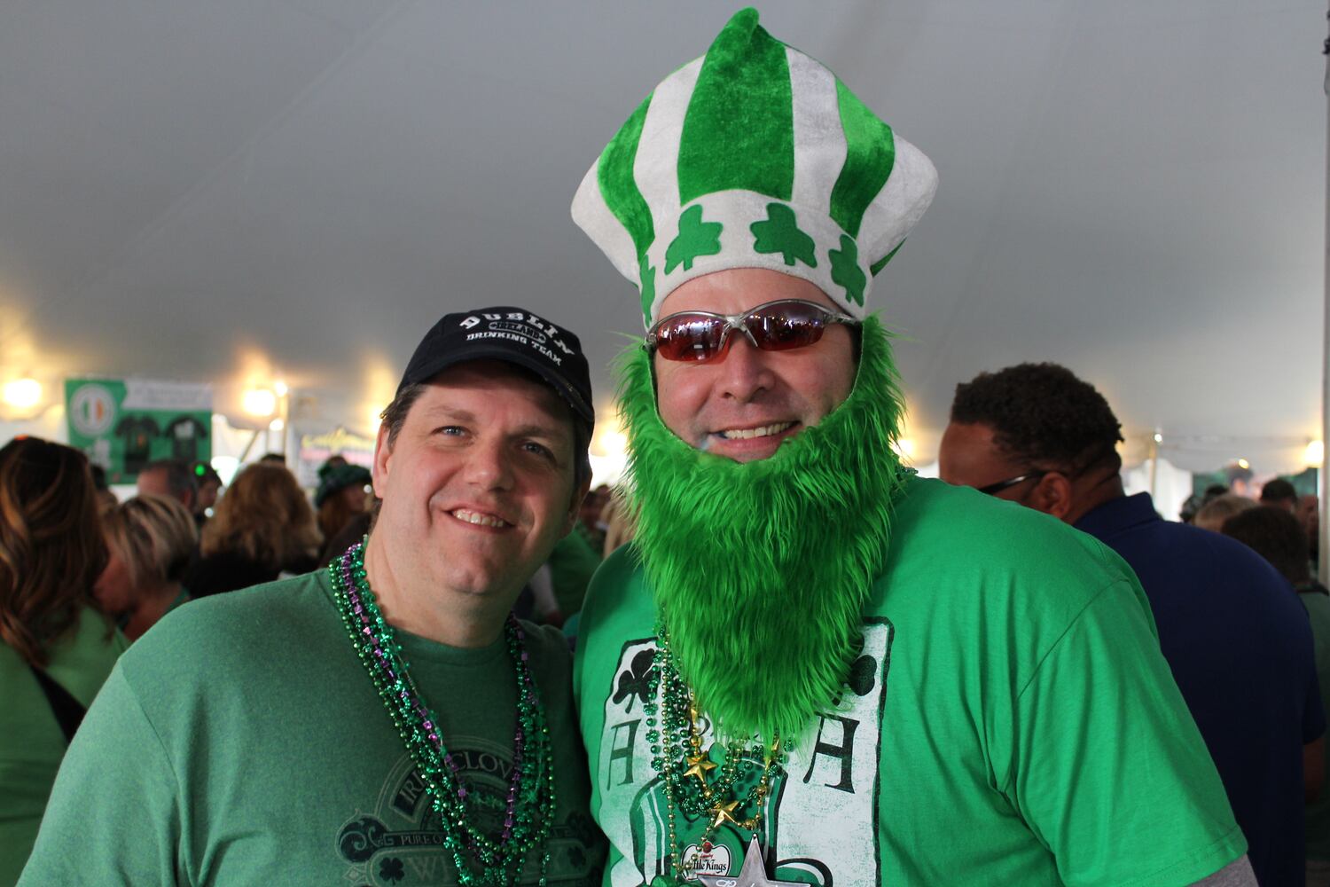 St. Patrick's Day lunchtime festivities at Flanagan's Pub