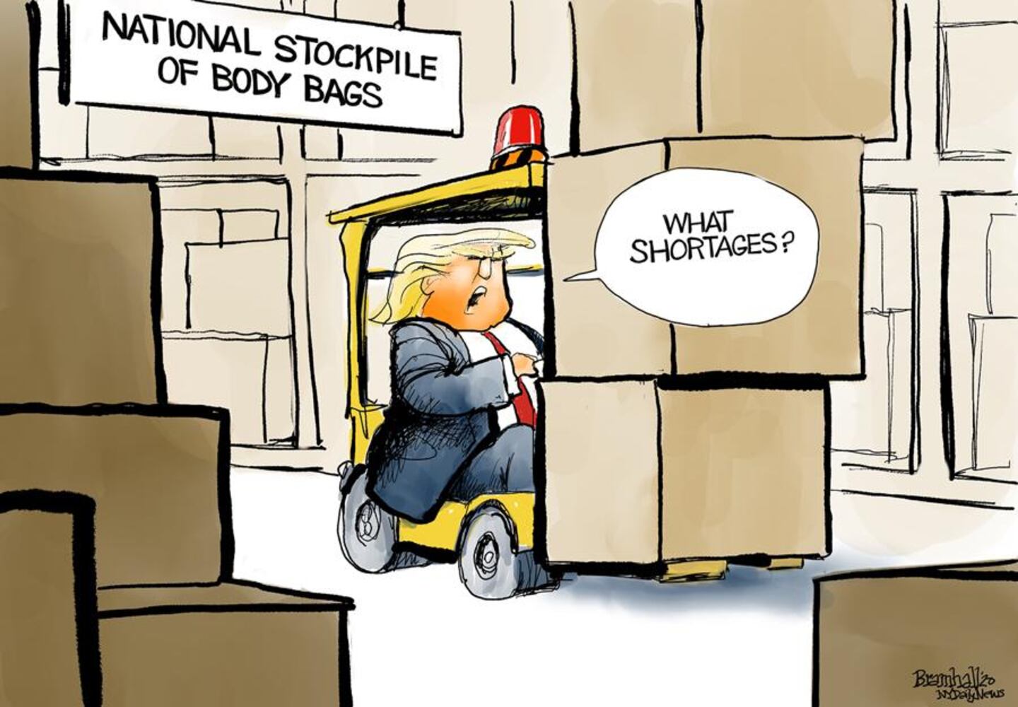 Week in cartoons: Stimulus checks, staying home and more